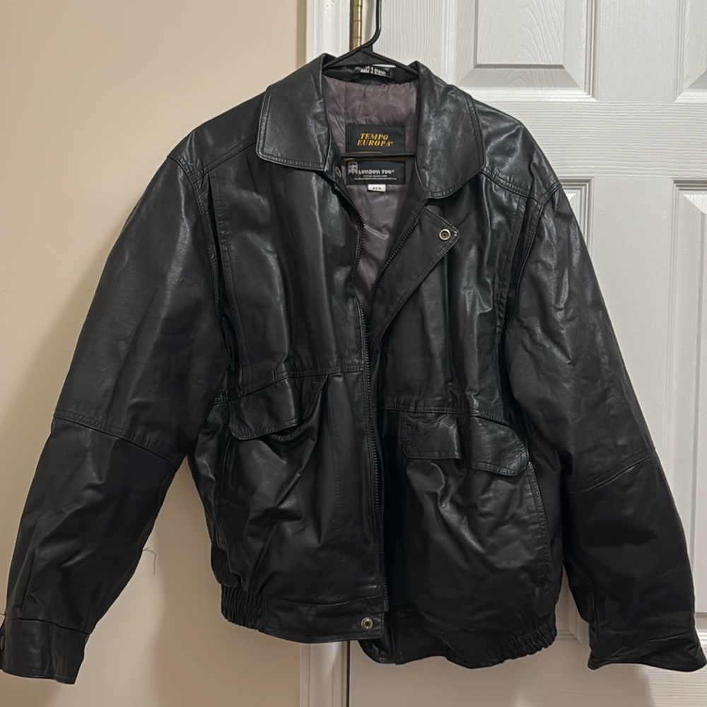 London Fog Leather Jacket